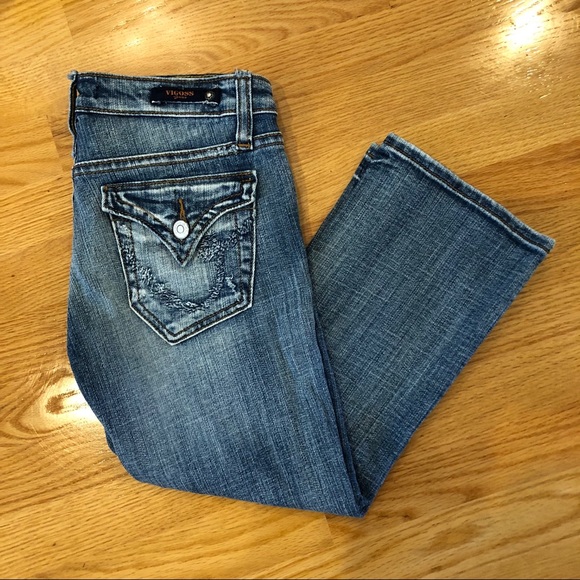 Size 0 3/4 Length Jeans - Picture 1 of 5